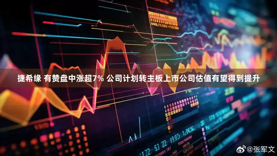 捷希缘 有赞盘中涨超7% 公司计划转主板上市公司估值有望得到提升
